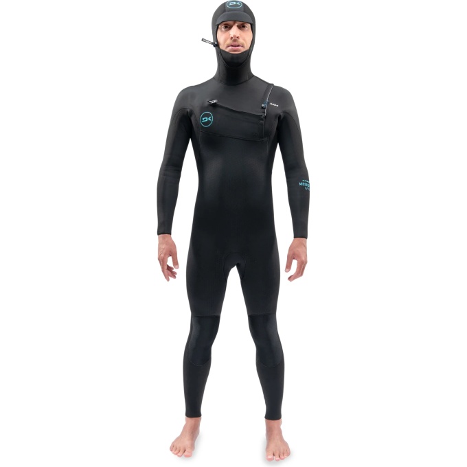 Гидрокостюм DAKINE MEN'S MISSION CHEST ZIP HOODED 5/4/3mm Black, размер L DK22M543HMZ (0604565592408)