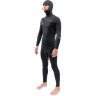 Гидрокостюм DAKINE MENS MISSION CHEST ZIP HOODED 6/5/4mm Blk, размер L DK22M654HMZ (0604565453808)