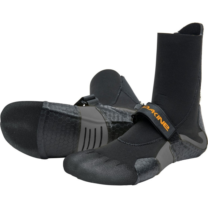 Гидротапки DAKINE UNISEX CYCLONE SPLIT TOE BOOT 3/2мм BLACK Размер 8 DK22U3CSTB (0604565598509)