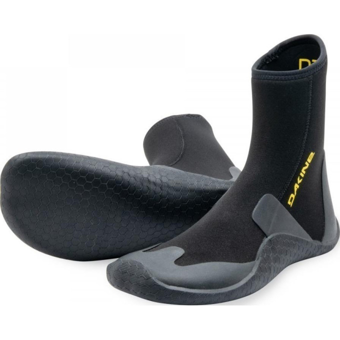 Гидротапки DAKINE UNISEX RT BOOT 5MM BLACK Размер 10 DK22U5RB (0604565452986)